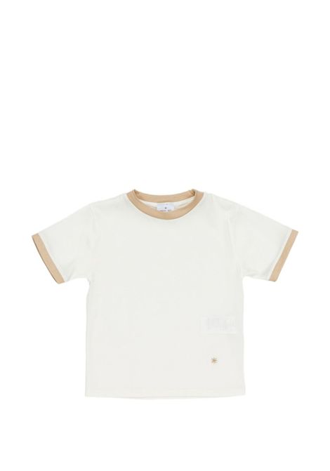 T-shirt con finiture a contrasto MANUEL RITZ | MR3302GE BE